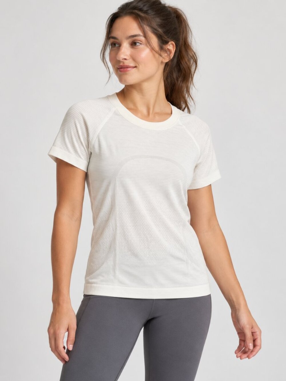 lululemon Swiftly Tech Short-Sleeve Shirt Ivory XS